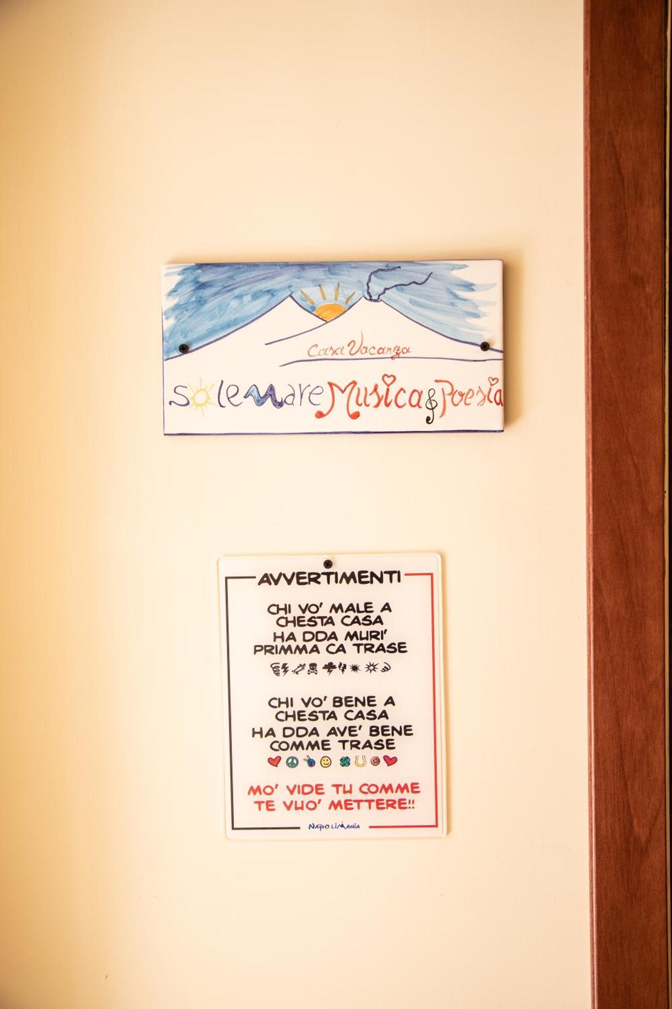 Appartamento Solemare Musica&Poesia Napoli Esterno foto